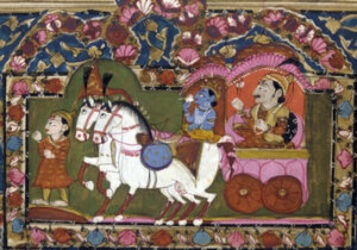 Krishna_and_Arjun_on_the_chariot 1 – Yoga vita e Salute